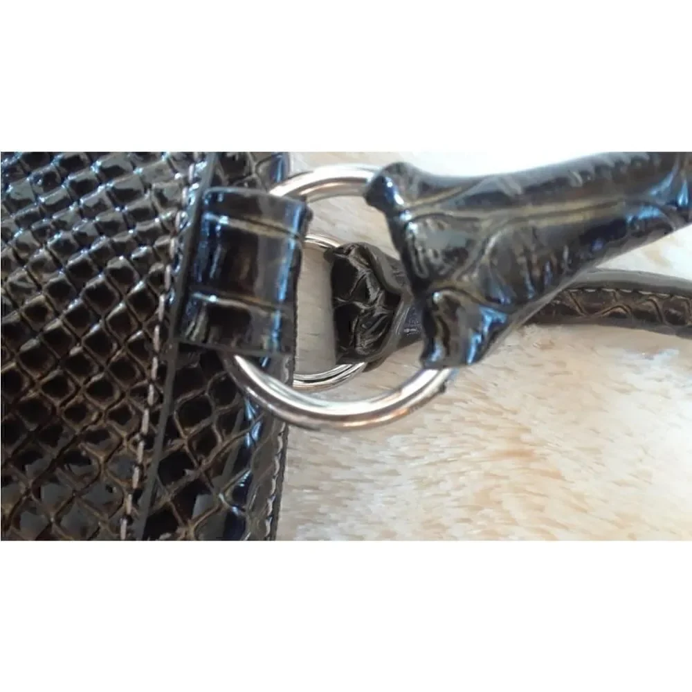 Faux Snake Skin Shoulder Bag NWOT